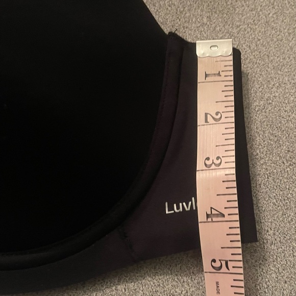 Luvlette Black Strapless Bra Size C40 - Picture 10 of 13